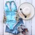 Bộ bikini in hình hoa hướng dương mặc bikini - Bikinis áo tắm đẹp 2020 Bikinis