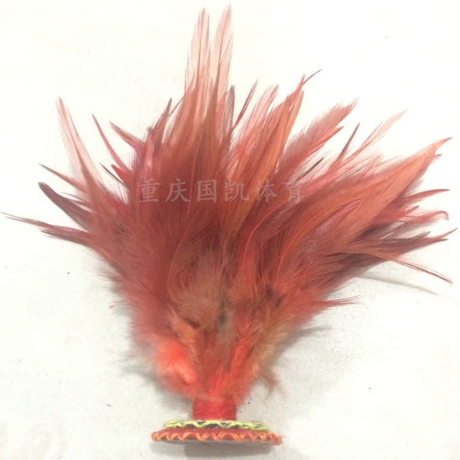 Handmade cao cấp màu lớn Trùng Khánh lông vũ bụi bặm đôi đáy gia cố bọ cạp giải trí thể dục cạnh tranh croquet - Các môn thể thao cầu lông / Diabolo / dân gian cầu đá giá rẻ	
