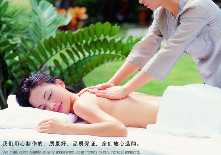 Làm đẹp salon bông khăn lỗ tấm pad với lỗ 纯 khăn bông không dùng một lần lỗ khăn giường massage