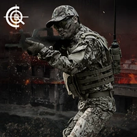 Cqb quân đội fan trang phục phù hợp với mọi địa hình phù hợp với ngụy trang nam chiến đấu Bộ đồ ARMY Mỹ phù hợp với chiến thuật ngụy trang MC - Những người đam mê quân sự hàng may mặc / sản phẩm quạt quân đội trang phục bộ đội