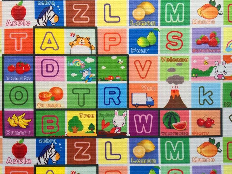 Toddler kids marine bò thảm trẻ em tập thể dục miếng bọt biển nhỏ mat phòng ngủ phòng không trượt vô vị có thể được lưu trữ để trèo lên xe đồ chơi trẻ em cao cấp