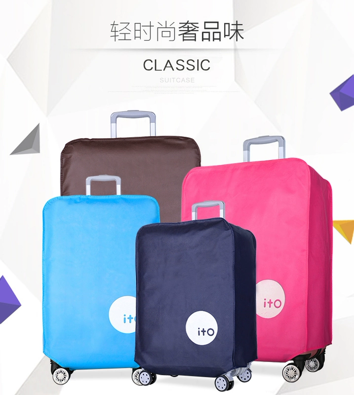 Hành lý liên quan phụ kiện thiết lập vali hành lý xe đẩy thanh chống bụi chống thấm nước bụi bao gồm túi túi bảo vệ bao gồm thay khóa kéo vali