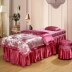 Bông denim bedspread vẻ đẹp thẩm mỹ viện đặc biệt dành riêng bedspread một mảnh khăn trải giường trị liệu bông massage - Trang bị tấm