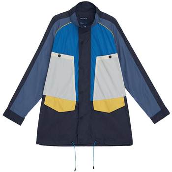 DEPOT3 Men's Windbreaker Original Design Brand Fashion Casual Color Block Stand Collar Jacket Windbreaker