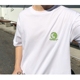 Mr. Fang Inch Summer White Boy Hàn Quốc Áo thun thêu Loose Oversize Teen Short Tay áo nam Xu hướng áo phông nam Áo phông ngắn