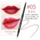 Ouli lip liner bút son môi bút chống thấm nước giữ ẩm kéo dài đích thực không màu vẽ dấu vết môi bút chì màu nude mờ - Bút chì môi / môi lót