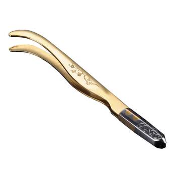 Thickened pure copper accessories metal tweezers cup and tea clip