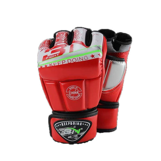 BN half finger boxing gloves adult fighting MMA gloves