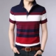 Áo thun nam tay dài trẻ trung ve áo mùa thu POLO Paul size lớn body Z0MONTAGUT0PLAYBOY0 áo thun cotton nam
