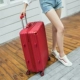 Xe đẩy vali bánh xe phổ thông phiên bản Hàn Quốc của vali nhỏ tươi nữ vali mật khẩu 24 inch 28 inch sinh viên đại học