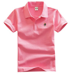 Golf children's clothing short -sleeved POLO shirt summer youth golf sportswear men and girls pure cotton T -shirts