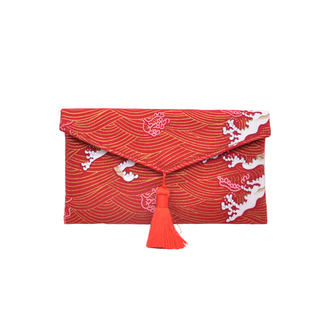 New Year's special embroidery fabric red envelope Chinese style 2023 wedding bag blessing Spring Festival New Year personalized creative cloth bag