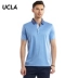 POLO tay áo ngắn màu trơn t shirt golf Polo