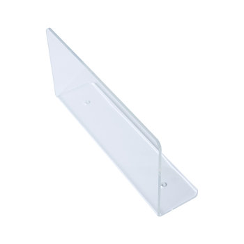 ການຂົນສົ່ງຟຣີ L-shaped shelf acrylic partitions organic partition shelves commodity shelf partitions acrylic partitions 3MM