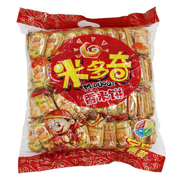 Miduoqi Fragrant Rice Cake 680g Snow Cake Family Pack Snacks Office Popular Pastry Puff Snacks 1kg