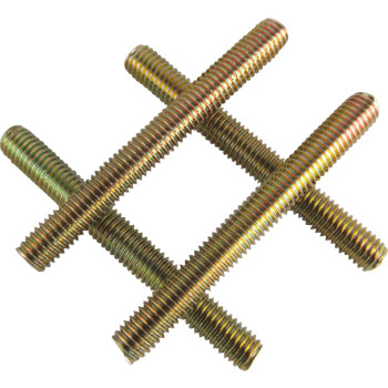 ສະກູເຕັມກະດິ່ງ Galvanized screw headless screw full-thread screw double-thread thread stud M4M5M6M8