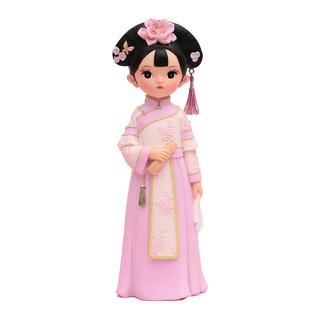 中国风格格娃娃摆件宫廷手办人偶复古玩偶摆设中国特色礼品送老外