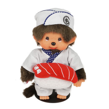 Monchhichi ອາຫານຍີ່ປຸ່ນທີ່ຫນ້າຮັກຊຸດຍີ່ປຸ່ນ sushi boy sushi pendant doll doll ໃຫມ່