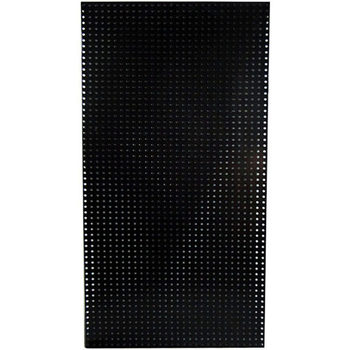 Wall-mounted perforated board shelf storage rack customized on the wall