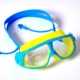 Kính bơi cho trẻ em chống sương mù với nút tai một cô gái HD hộp lớn chống sương mù cho trẻ em kính bơi - Goggles