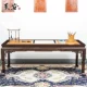 Mahogany đồ nội thất dải trường hợp Jinsi Nanmu Su-phong cách sơn trường hợp Yunlong cuốn sách hóa đơn đầu phẳng trường hợp mun sơn trường hợp - Bàn / Bàn