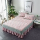 Bông khăn trải giường dày trượt mảnh giường bảo vệ 1.2m1.5 m Simmons 1.8m giường váy bedspread - Váy Petti