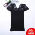 Áo thun nữ tay ngắn mùa hè 2018 mới ren rỗng ôm sát corset đáy quần nữ cúp ngực gợi cảm bộ quần áo lót định hình Corset