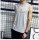Học sinh nam áo thun không tay chơi bóng rổ cotton vai áo thể thao rộng rãi mồ hôi vest rộng kích thước mỏng vest áo ba lỗ tập gym