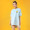 PANCOAT thương hiệu thời trang ánh sáng màu xanh vịt màu vàng in dress dài ngắn tay T-Shirt PCATE18223