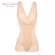 MORGOMON mùa hè body đồ lót nữ siêu mỏng liền bụng corset body định hình một mảnh quần áo định hình giảm béo bụng - Một mảnh