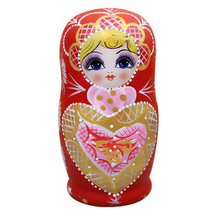 Authentic Russian characteristic 10-layer nesting doll Chinese style creative holiday gift wooden sold separately 15-layer toy clearance