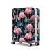 Fat gấu flamingo hoạt hình in 20 xe đẩy trường hợp caster xu hướng thời trang nữ sinh viên vali 24 inch - Va li Va li