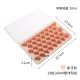 Wisdom Lady Silicone Ice Cube Khuôn 38 Lưới Honeycomb Ice Cube Box with Ice Box Baby Food Box Frozen Ice Cube - Tự làm khuôn nướng