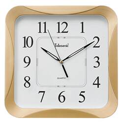 Telesonic/Neptune Modern Clock Simple Living Room Creative Clock Bedroom Quartz Clock Jumping Seconds Wall Clock