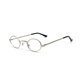 Star detective Bai Jingting's same style small frame glasses