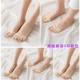 Cotton mùa hè vô hình vớ năm ngón tay của phụ nữ cao gót chân trước pad nửa ngón chân vớ thuyền mồ hôi mặc năm ngón