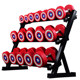 Captain America Exercise Rubber Personal Training Studio Dumbbells
