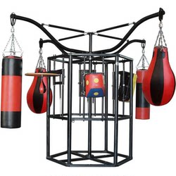Jiurishan Sandbag Hanger/Rotating Comprehensive Sandbag Hanger with Sandbag Pear Ball Rack Board Wall Target