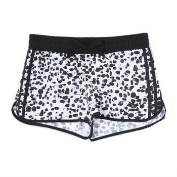 Guangyu Sports-Adidas Clover Women's Chiffon Leopard Sports and Leisure Shorts/Hot Pants AZ4100