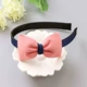 Trẻ em headband Hàn Quốc Công chúa Trượt Headband Hairpin Girls Bows Răng Ngọt Siêu Moth Headband Phụ kiện tóc - Phụ kiện tóc