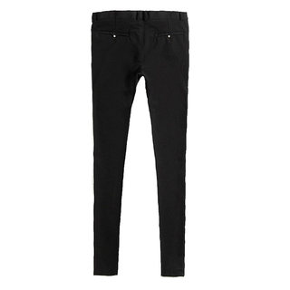 Social pants men's leather pants Korean style slim and handsome