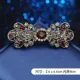 Người lớn retro đơn giản nhỏ đầu clip rhinestone mùa xuân clip kẹp tóc nữ tiara phụ kiện tóc Hàn Quốc kẹp tóc ngang clip nhỏ kẹp tóc