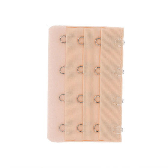 Underwear bra three rows anti-slip extended buckle