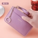 Đồng xu ví da túi nữ mini dễ thương Hàn Quốc túi da có khóa kéo tay ví nhỏ ví nữ đồng xu ví dài nam