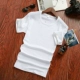 Áo vest nam nam màu trơn, áo thun thoải mái, cotton co giãn cao cổ tròn tay ngắn chạm đáy thể thao mỏng hè