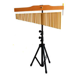 Genuine percussion instrument/Orff teaching aid/36-tone wind chime/band accompaniment sound tree/with stand sound beam