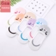 Vớ Nam Cực vớ nữ cotton nông miệng vô hình vớ silicone trượt giày đơn mùa hè vớ cotton mỏng vớ nữ tất dệt kim