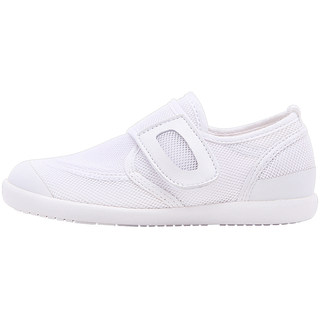 Children's canvas shoes spring and autumn 2022 new girls' indoor boys soft bottom Japanese shoes kindergarten students white shoes
