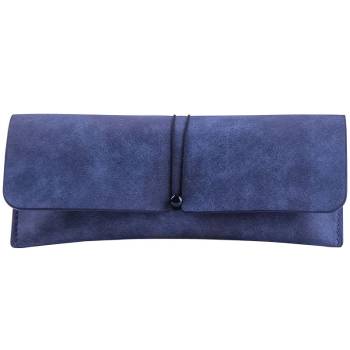 Japanese glasses box for men myopia portable women frosted leather
