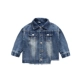 Áo khoác denim cho bé 2019 xuân mới bé trai phiên bản Hàn Quốc áo sơ mi bé phim hoạt hình 1234 tuổi thủy triều áo măng tô ngắn trẻ em Áo khoác